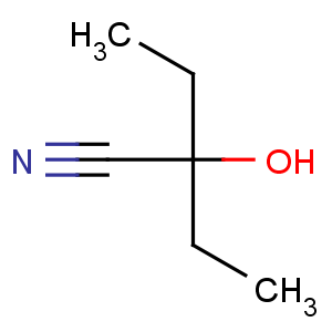CAS No:34451-66-6 2-Ethyl-2-Hydroxybutyronitrile