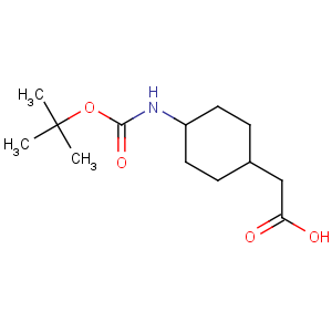 CAS No:344933-31-9 Cyclohexaneacetic acid,4-[[(1,1-dimethylethoxy)carbonyl]amino]-