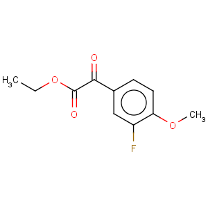 CAS No:345-72-2 Ethyl 3-fluoro-4-methoxybenzoylformate