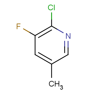 CAS No:34552-15-3 2-chloro-3-fluoro-5-methylpyridine