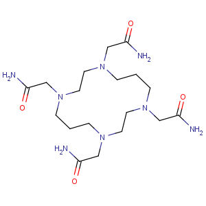 CAS No:345612-63-7 2-[4,8,11-tris(2-amino-2-oxoethyl)-1,4,8,<br />11-tetrazacyclotetradec-1-yl]acetamide