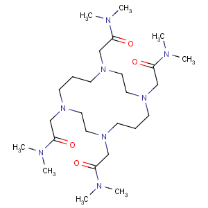 CAS No:345612-68-2 N,N-dimethyl-2-[4,8,11-tris[2-(dimethylamino)-2-oxoethyl]-1,4,8,<br />11-tetrazacyclotetradec-1-yl]acetamide