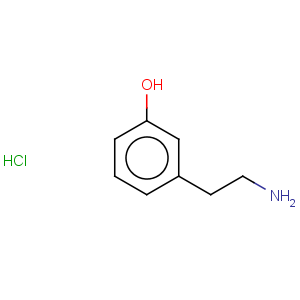 CAS No:3458-98-8 Phenol,3-(2-aminoethyl)-, hydrochloride (1:1)