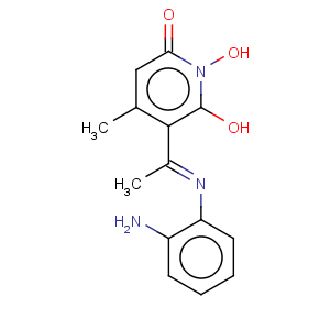 CAS No:345893-91-6 5-[1-[(2-Aminophenyl)imino]ethyl]-1,6-dihydroxy-4-methyl-2(1H)-pyridone