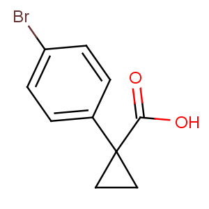 CAS No:345965-52-8 1-(4-bromophenyl)cyclopropane-1-carboxylic acid