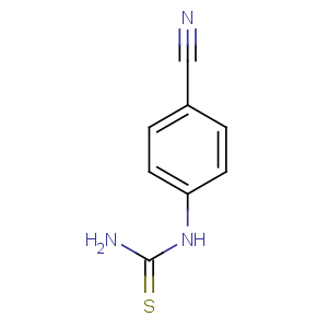 CAS No:3460-55-7 (4-cyanophenyl)thiourea