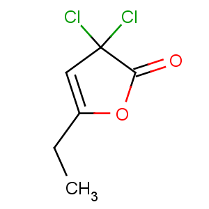 CAS No:34619-39-1 2(3H)-Furanone,3,3-dichloro-5-ethyldihydro-