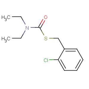 CAS No:34622-58-7 S-[(2-chlorophenyl)methyl] N,N-diethylcarbamothioate