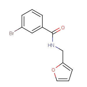 CAS No:346663-79-4 3-bromo-N-(furan-2-ylmethyl)benzamide