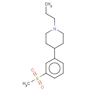 CAS No:346688-38-8 4-[3-(methylsulfonyl)phenyl]-1-propylpiperidine