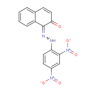CAS No:3468-63-1 (1Z)-1-[(2,4-dinitrophenyl)hydrazinylidene]naphthalen-2-one