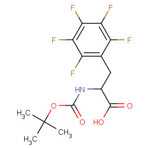 CAS No:34702-60-8 (2S)-2-[(2-methylpropan-2-yl)oxycarbonylamino]-3-(2,3,4,5,<br />6-pentafluorophenyl)propanoic acid