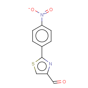 CAS No:3474-89-3 4-Thiazolecarboxaldehyde,2-(4-nitrophenyl)-