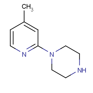 CAS No:34803-67-3 1-(4-methylpyridin-2-yl)piperazine