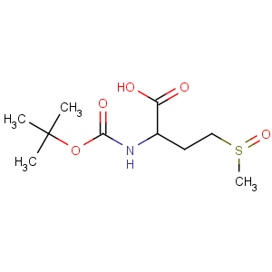 CAS No:34805-21-5 (2S)-2-[(2-methylpropan-2-yl)oxycarbonylamino]-4-methylsulfinylbutanoic<br />acid