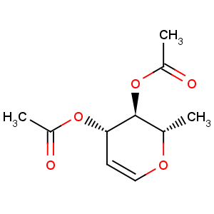 CAS No:34819-86-8 L-arabino-Hex-1-enitol,1,5-anhydro-2,6-dideoxy-, 3,4-diacetate