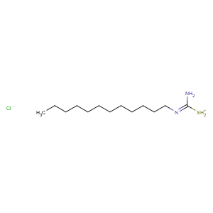 CAS No:3482-54-0 Carbamimidothioic acid,dodecyl ester, monohydrochloride (9CI)