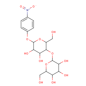 CAS No:3482-57-3 4-Nitrophenyl beta-D-cellobioside p-Nitrophenyl b-cellobioside4-Nitrophenyl beta-D-cellobioside p-Nitrophenyl b-cellobioside Cellobioside, p-nitrophenyl, b-D- (8CI) p-Nitrophenyl cellobioside