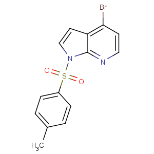 CAS No:348640-07-3 4-bromo-1-(4-methylphenyl)sulfonylpyrrolo[2,3-b]pyridine