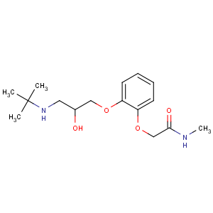 CAS No:34919-98-7 2-[2-[3-(tert-butylamino)-2-hydroxypropoxy]phenoxy]-N-methylacetamide