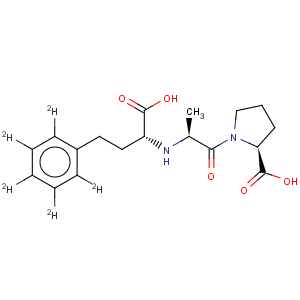 CAS No:349554-00-3 Enalaprilat-D5 (phenyl-D5)