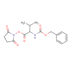 CAS No:3496-11-5 (2,5-dioxopyrrolidin-1-yl)<br />(2S)-3-methyl-2-(phenylmethoxycarbonylamino)butanoate