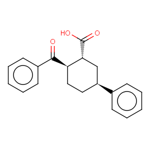 CAS No:35033-79-5 2-trans-Benzoyl-5-trans-phenyl-1-cyclohexanecarboxylic acid