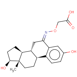 CAS No:35048-47-6 Acetic acid, 2-[[[(17b)-3,17-dihydroxyestra-1,3,5(10)-trien-6-ylidene]amino]oxy]-