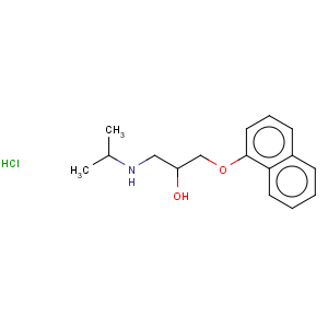 CAS No:3506-09-0 propranolol hydrochloride