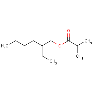 CAS No:35061-61-1 Propanoic acid,2-methyl-, 2-ethylhexyl ester