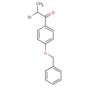 CAS No:35081-45-9 2-bromo-1-(4-phenylmethoxyphenyl)propan-1-one