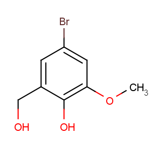 CAS No:35090-64-3 4-bromo-2-(hydroxymethyl)-6-methoxyphenol