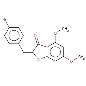 CAS No:350982-89-7 2-(4-bromobenzylidene)-4,6-dimethoxybenzofuran-3-one