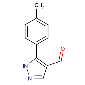 CAS No:350988-62-4 5-(4-methylphenyl)-1H-pyrazole-4-carbaldehyde