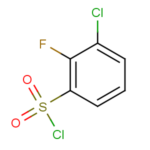 CAS No:351003-48-0 3-chloro-2-fluorobenzenesulfonyl chloride