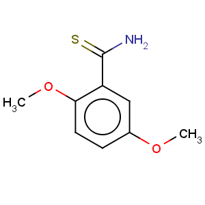 CAS No:351065-79-7 Benzenecarbothioamide,2,5-dimethoxy-