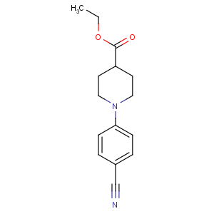 CAS No:352018-90-7 ethyl 1-(4-cyanophenyl)piperidine-4-carboxylate