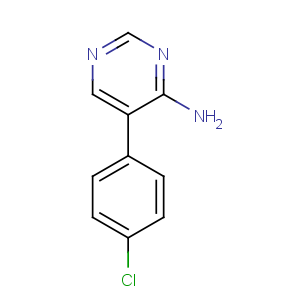 CAS No:35202-25-6 5-(4-chlorophenyl)pyrimidin-4-amine