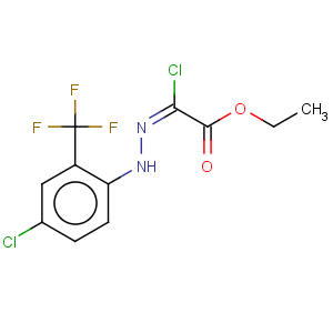 CAS No:35229-94-8 Acetic acid,2-chloro-2-[2-[4-chloro-2-(trifluoromethyl)phenyl]hydrazinylidene]-, ethylester
