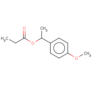 CAS No:35279-24-4 Benzenemethanol,4-methoxy-a-methyl-, 1-propanoate