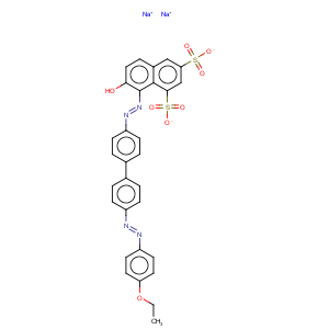 CAS No:3530-19-6 1,3-Naphthalenedisulfonicacid,8-[2-[4'-[2-(4-ethoxyphenyl)diazenyl][1,1'-biphenyl]-4-yl]diazenyl]-7-hydroxy-,sodium salt (1:2)