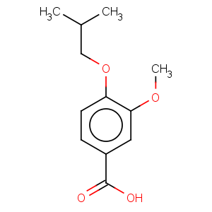 CAS No:3535-35-1 Benzoic acid,3-methoxy-4-(2-methylpropoxy)-