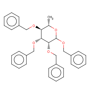 CAS No:353754-90-2 L-Mannopyranoside,phenylmethyl 6-deoxy-2,3,4-tris-O-(phenylmethyl)-