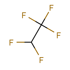 CAS No:354-33-6 1,1,1,2,2-pentafluoroethane