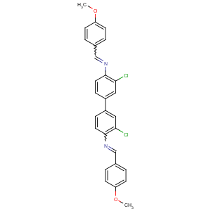 CAS No:3540-78-1 N-[2-chloro-4-[3-chloro-4-[(4-methoxyphenyl)methylideneamino]phenyl]<br />phenyl]-1-(4-methoxyphenyl)methanimine
