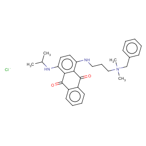 CAS No:35402-38-1 Benzenemethanaminium,N-[3-[[9,10-dihydro-4-[(1-methylethyl)amino]-9,10-dioxo-1-anthracenyl]amino]propyl]-N,N-dimethyl-,chloride (1:1)