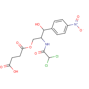 CAS No:3544-94-3 4-[(2R,3R)-2-[(2,<br />2-dichloroacetyl)amino]-3-hydroxy-3-(4-nitrophenyl)propoxy]-4-<br />oxobutanoic acid