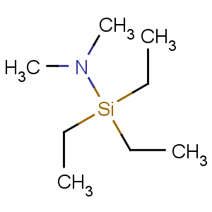 CAS No:3550-35-4 Silanamine,1,1,1-triethyl-N,N-dimethyl-