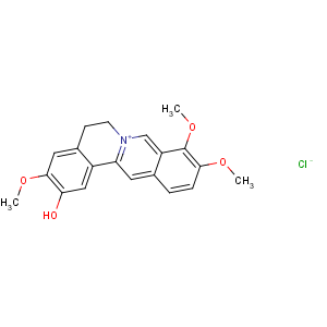 CAS No:35558-46-4 4,4'-Bidibenzo[a,g]quinolizinium,5,5',6,6'-tetrahydro-3,3'-dihydroxy-2,2',9,9',10,10'-hexamethoxy-, dichloride(9CI)