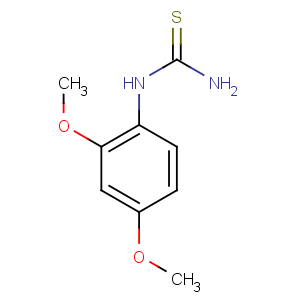 CAS No:35696-77-6 (2,4-dimethoxyphenyl)thiourea